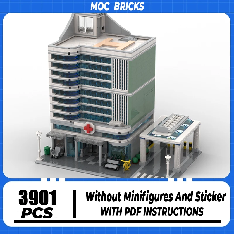 Модель с видом на улицу Moc, строительные блоки, модульная больничная модель, технология, кирпич, сделай сам, сборка, строительная игрушка, праздничный набор, подарки
Модель с видом на улицу Moc, строительные блоки, модульная больничная модель, технология, кирпич, сделай сам, сборка, строительная игрушка, праздничный набор, подарки