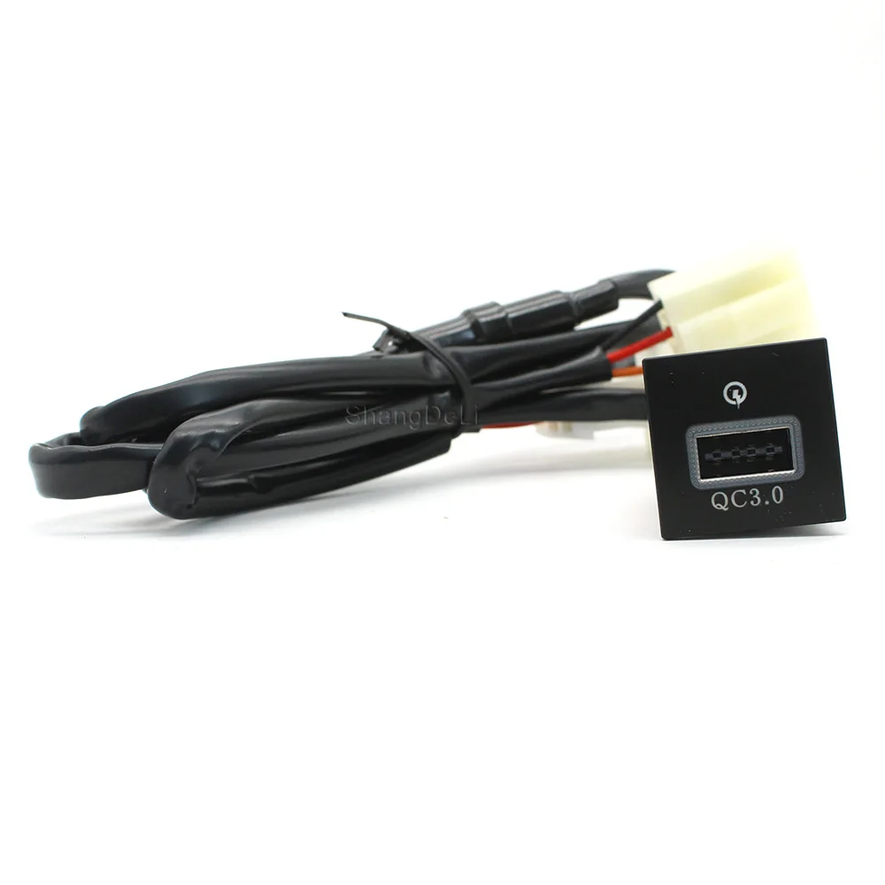 Автомобильное быстрое зарядное устройство QC3.0, USB-интерфейс для зарядки сотового телефона, прикуриватель для VW Scirocco Touran 2009-2016
Автомобильное быстрое зарядное устройство QC3.0, USB-интерфейс для зарядки сотового телефона, прикуриватель для VW Scirocco Touran 2009-2016