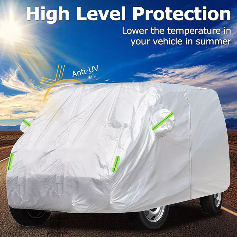 Full Car Cover Rain Snow Dust Waterproof Protection Exterior Car Protector Covers For VW Transporter T3 T4 T5 T6 Anti UV Outdoor
Full Car Cover Rain Snow Dust Waterproof Protection Exterior Car Protector Covers For VW Transporter T3 T4 T5 T6 Anti UV Outdoor