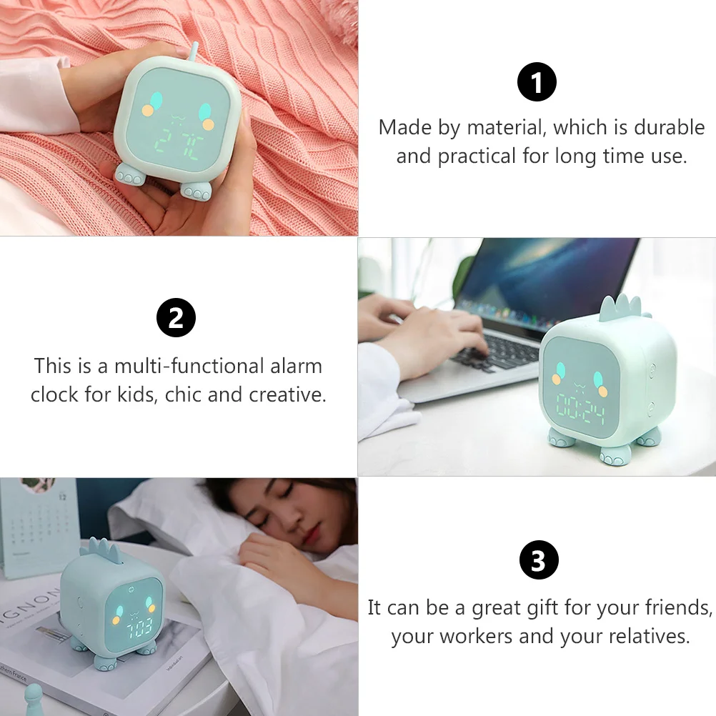 1pc Electronic Alarm Kids Electronic Clock Animal Shape Desk Clock Multi Functional Desktop Decor
1pc Electronic Alarm Kids Electronic Clock Animal Shape Desk Clock Multi Functional Desktop Decor