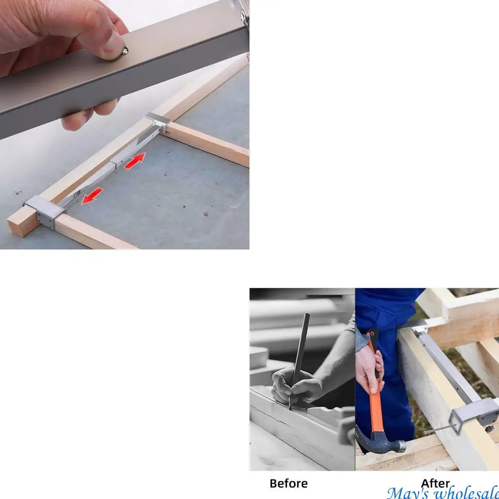 16-24inch Stainless Steel Frame Spacing Tool Wall Framing Measurement Jig 448A
16-24inch Stainless Steel Frame Spacing Tool Wall Framing Measurement Jig 448A