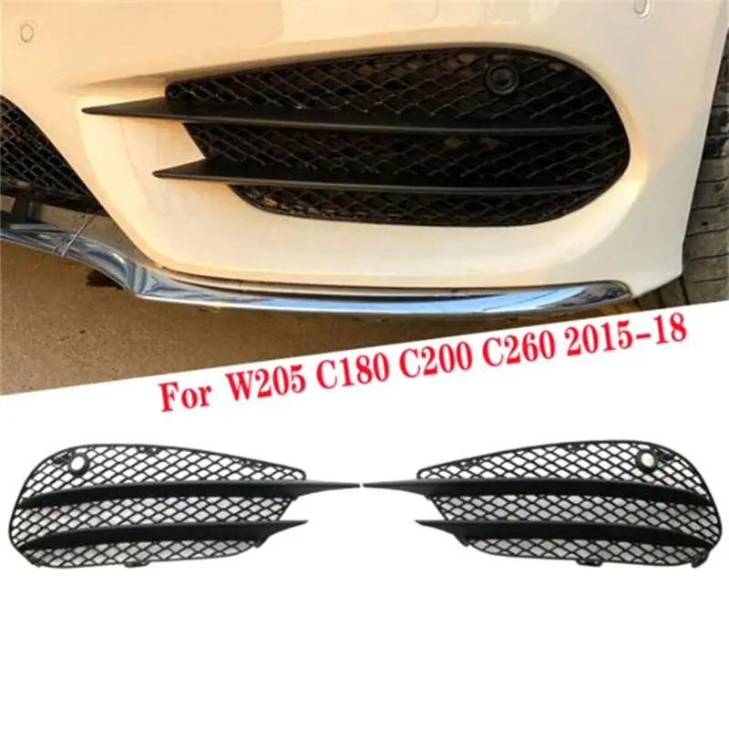 Front Bumper Fog Light Air Vent Grille Cover For C-Class W205 C180 C200 C260 2015-2018 2058852523
Front Bumper Fog Light Air Vent Grille Cover For C-Class W205 C180 C200 C260 2015-2018 2058852523