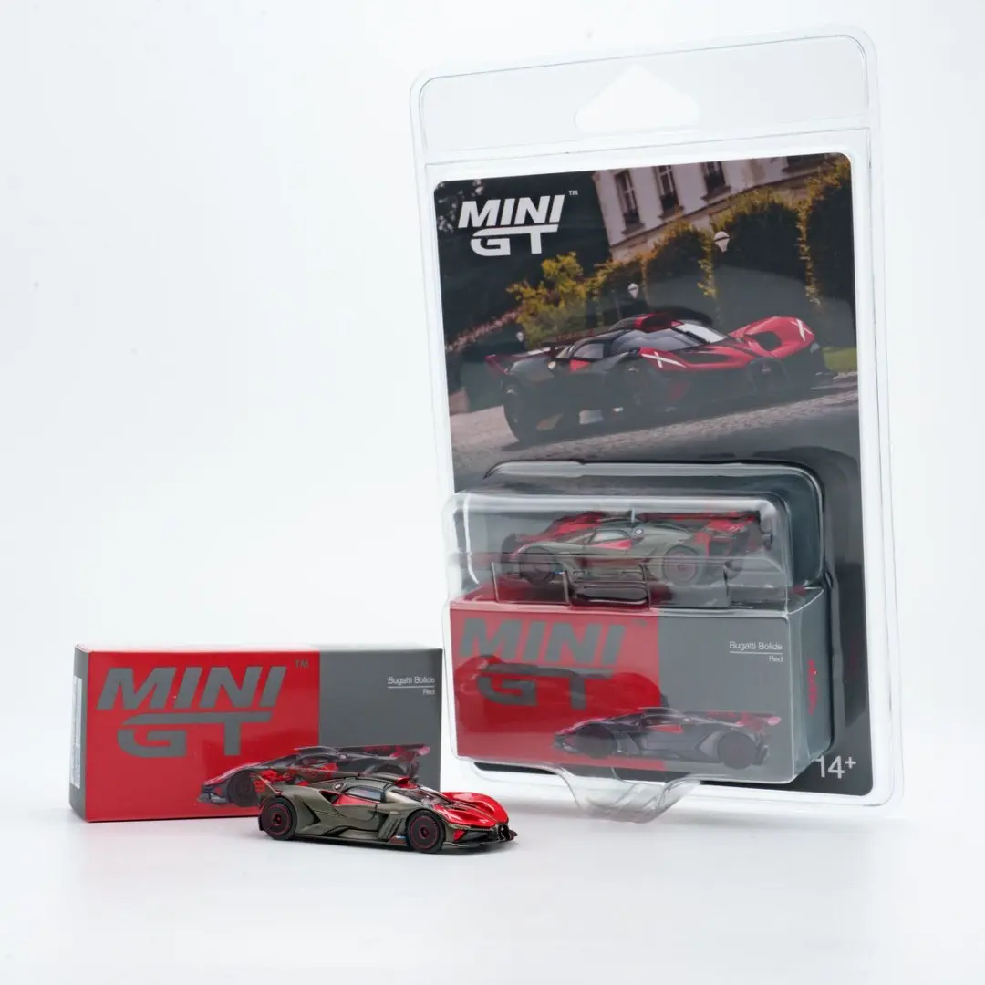 MINIGT 1:64 Bugatti Bolide Red MGT01105-CH, литая металлическая модель автомобиля из сплава для детей
MINIGT 1:64 Bugatti Bolide Red MGT01105-CH, литая металлическая модель автомобиля из сплава для детей