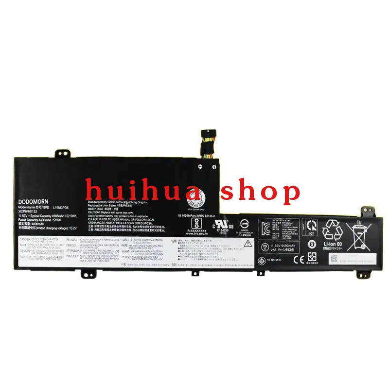 NEW Laptop Battery For Lenovo Flex 5-15IIL05 14IIL05 14ITL05 14ARE05 81X1 82DF C550 L19L3PD6 L19M3PD6 L19C3PD6 L19D3PD6
NEW Laptop Battery For Lenovo Flex 5-15IIL05 14IIL05 14ITL05 14ARE05 81X1 82DF C550 L19L3PD6 L19M3PD6 L19C3PD6 L19D3PD6