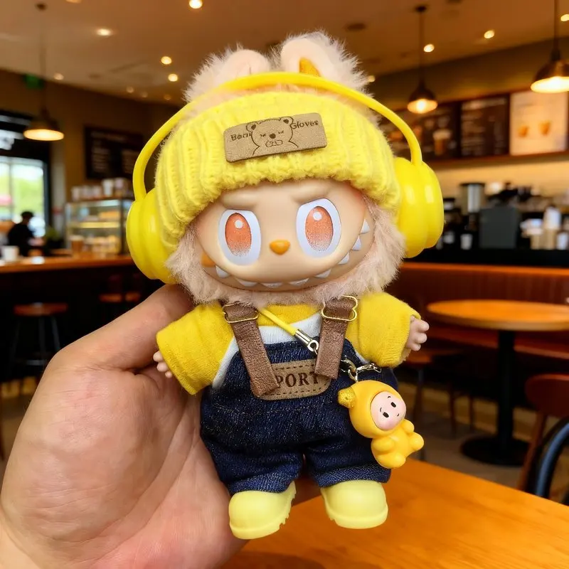 For 17cm 3.0 Labubu Clothing Set Shoulder Straps Pants Hats Headphones Shoes Twinkle Twinkle Clothes Doll Accessories Gift
For 17cm 3.0 Labubu Clothing Set Shoulder Straps Pants Hats Headphones Shoes Twinkle Twinkle Clothes Doll Accessories Gift