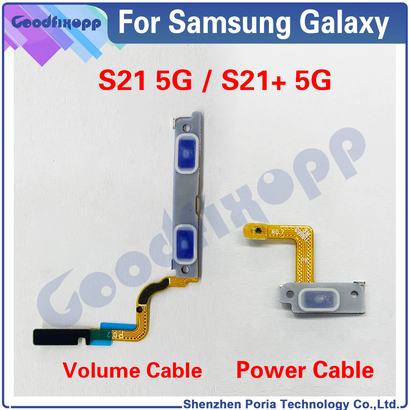 For Samsung Galaxy S21 5G SM-G991 G911 / S21+ 5G SM-G996 G996 Power ON OFF Volume Up Down Side Button Switch Key Flex Cable
For Samsung Galaxy S21 5G SM-G991 G911 / S21+ 5G SM-G996 G996 Power ON OFF Volume Up Down Side Button Switch Key Flex Cable