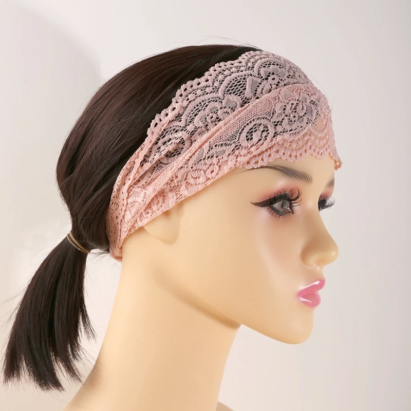 Lace Hollow Out Headband Wide Elastic Headwrap Fashion Spring Summer Beach Headscarf Party Hair Accessories
Lace Hollow Out Headband Wide Elastic Headwrap Fashion Spring Summer Beach Headscarf Party Hair Accessories