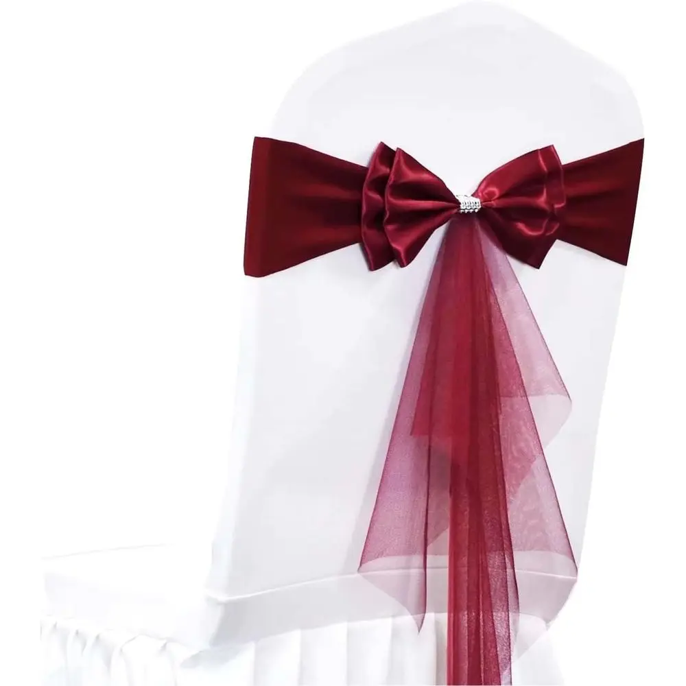 Polyester Chair Sashes, Ribbons, Bows for Weddings and Banquets (100 Pack)
Polyester Chair Sashes, Ribbons, Bows for Weddings and Banquets (100 Pack)