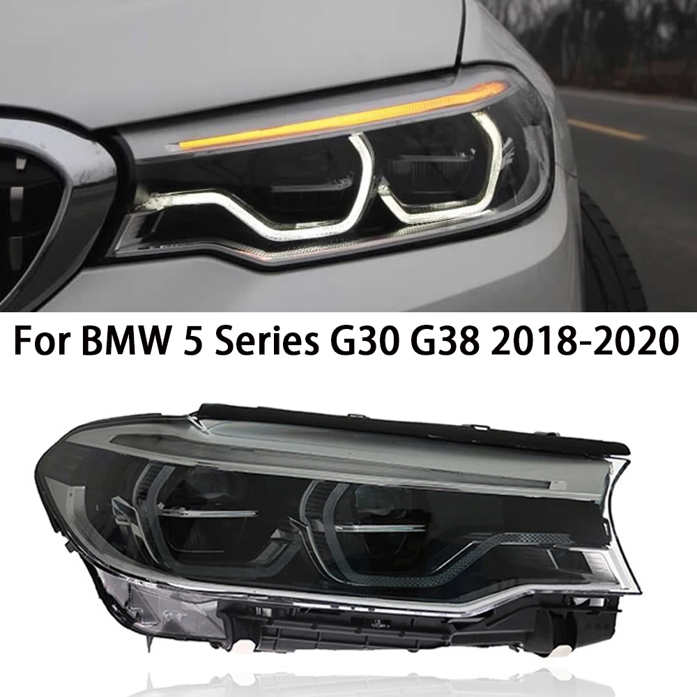 Автомобильные аксессуары, авто фары для BMW 5 серии G30, фары G38, светодиодные передние фонари 2018-2020, линзы проектора DRL
Автомобильные аксессуары, авто фары для BMW 5 серии G30, фары G38, светодиодные передние фонари 2018-2020, линзы проектора DRL
