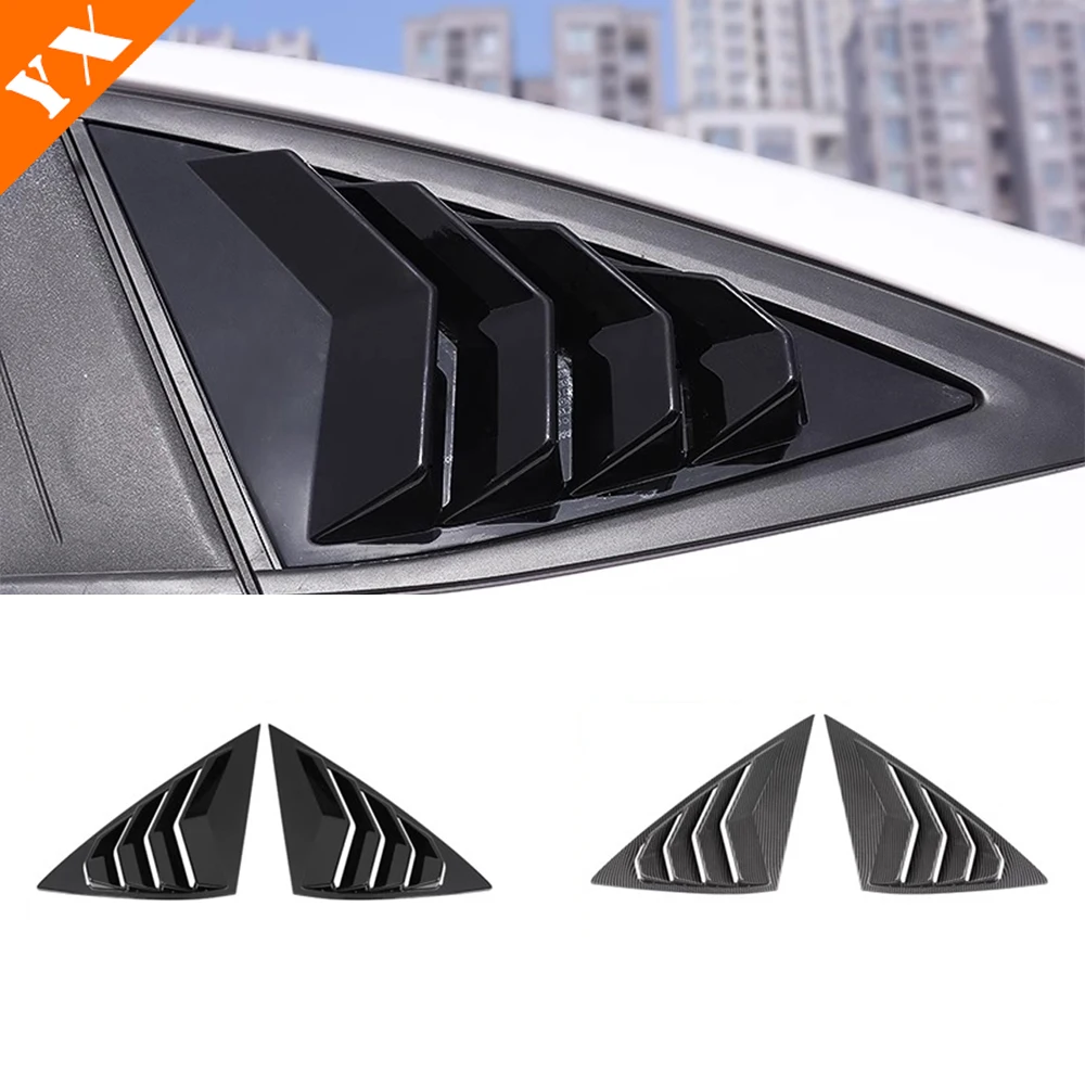 For changan lamore 2024 2025 accessories ABS Carbon Black Trim Car Rear Spoiler Wing Side Window Triangle Trim Cover Trim
For changan lamore 2024 2025 accessories ABS Carbon Black Trim Car Rear Spoiler Wing Side Window Triangle Trim Cover Trim
