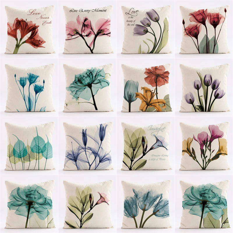 Watercolor Flowers Pattern Decorative Cushions Pillowcase Polyester Cushion Cover Throw Pillow Case Sofa Decoration Pillowcover
Watercolor Flowers Pattern Decorative Cushions Pillowcase Polyester Cushion Cover Throw Pillow Case Sofa Decoration Pillowcover