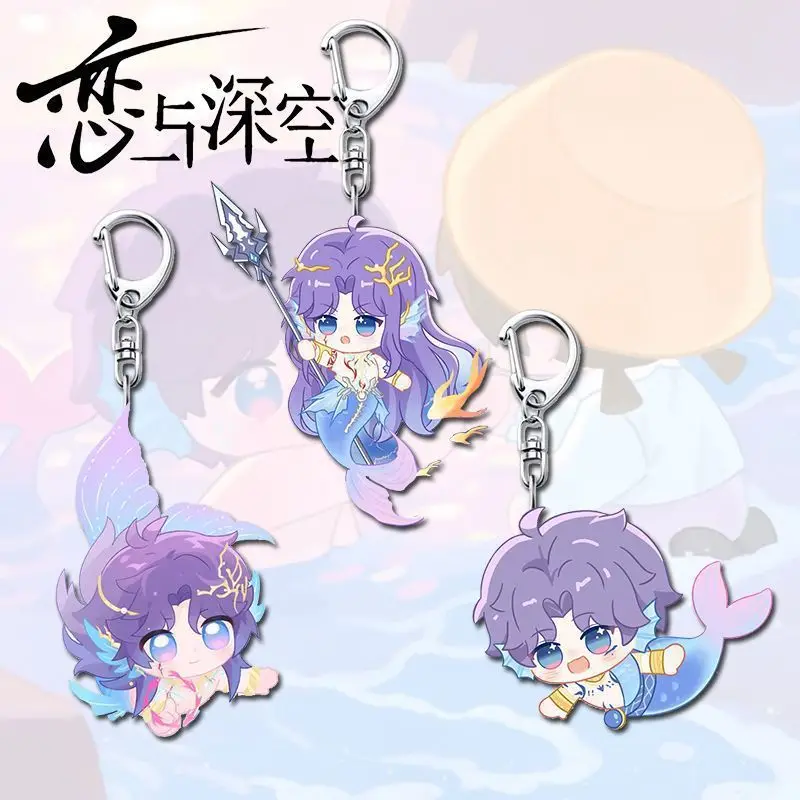 Love and Deep Space Rafayel Acrylic Keychain Jewelry Fans Key Chain Related Products Creativity Friends Gift Bag Charm Souvenir
Love and Deep Space Rafayel Acrylic Keychain Jewelry Fans Key Chain Related Products Creativity Friends Gift Bag Charm Souvenir