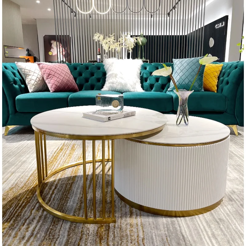 &* Modern Carlina Stainless Steel Round Coffee Table With Lower Shelf Storage And Contemporary Design For Living Room
&* Modern Carlina Stainless Steel Round Coffee Table With Lower Shelf Storage And Contemporary Design For Living Room