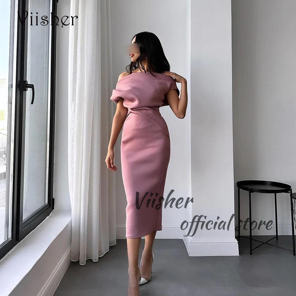 Viisher Purple Mermaid Evening Dresses Off Shoulder Spandex Satin Prom Dress Tea Length Arabian Dubai Formal Evening Gowns 2024
Viisher Purple Mermaid Evening Dresses Off Shoulder Spandex Satin Prom Dress Tea Length Arabian Dubai Formal Evening Gowns 2024