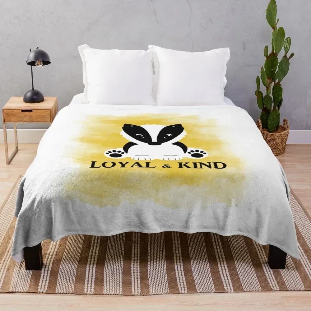 Cute Badger Throw Blanket Warm Napping Blanket for Office Couch Bed
Cute Badger Throw Blanket Warm Napping Blanket for Office Couch Bed