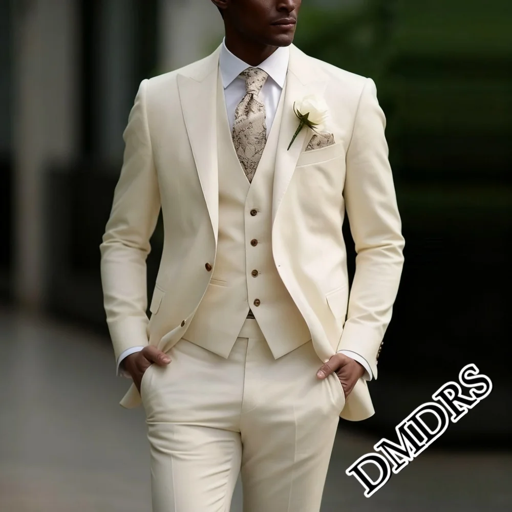 Элегантный мужской костюм из 3 предметов для жениха, классический однобортный костюм, включая куртку, жилет, брюки для вечеринки, классическая одежда для особых случаев
Элегантный мужской костюм из 3 предметов для жениха, классический однобортный костюм, включая куртку, жилет, брюки для вечеринки, классическая одежда для особых случаев