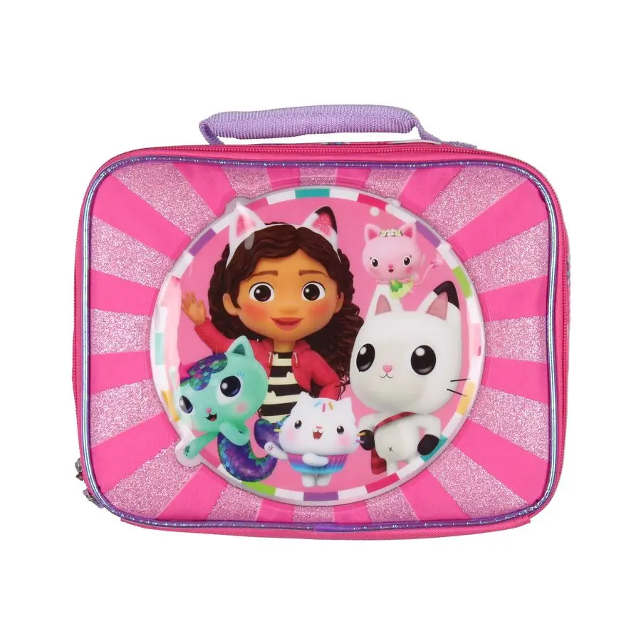 ACCESSORY INNOVATIONS Gabbys Dollhouse Kids Lunch Box Pandy Paws and Kitty Friends Insulated Lunch Bag
ACCESSORY INNOVATIONS Gabbys Dollhouse Kids Lunch Box Pandy Paws and Kitty Friends Insulated Lunch Bag