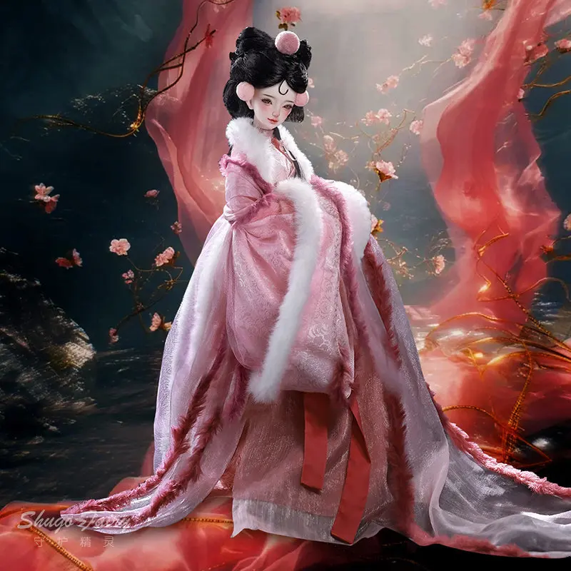 Shuga Fairy 1/4 Bjd Одежда для кукол ручной работы Официальный древний стиль Розовый меховой наряд для кукол 1/4 Bjd
Shuga Fairy 1/4 Bjd Одежда для кукол ручной работы Официальный древний стиль Розовый меховой наряд для кукол 1/4 Bjd