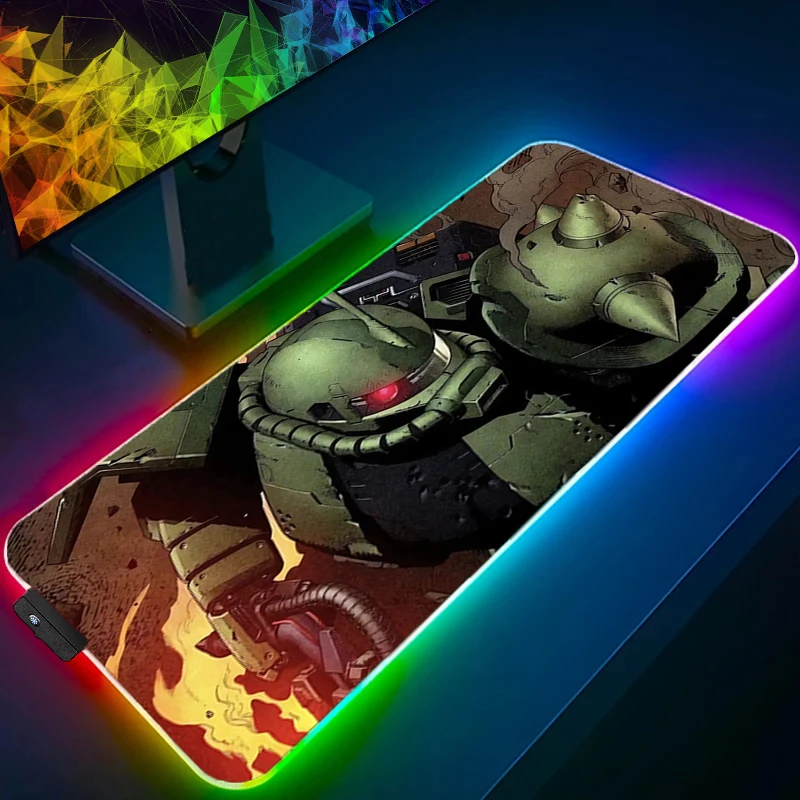 LED Mouse Pad 90x40cm Mechanical Warrior G-gundam Z-zaku II Keyboard RGB Desk Mouse Mat Carpet Backlight Gaming Notbook Mousepad
LED Mouse Pad 90x40cm Mechanical Warrior G-gundam Z-zaku II Keyboard RGB Desk Mouse Mat Carpet Backlight Gaming Notbook Mousepad
