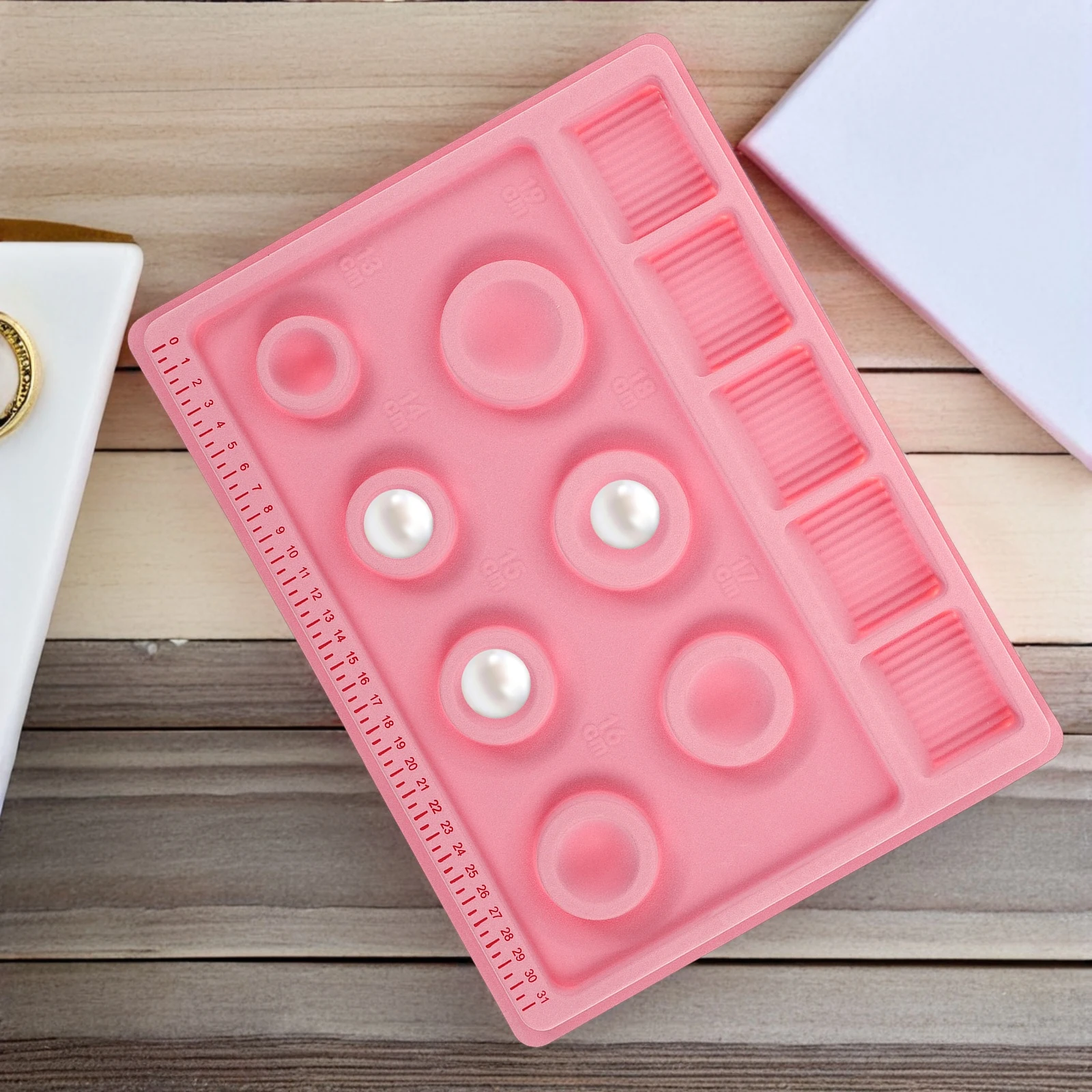 Beaded Plate Board Jewelry Making Tray Necklace Craft Organizer Craft Bead Storage Bracelet Design Plastic Storage
Beaded Plate Board Jewelry Making Tray Necklace Craft Organizer Craft Bead Storage Bracelet Design Plastic Storage