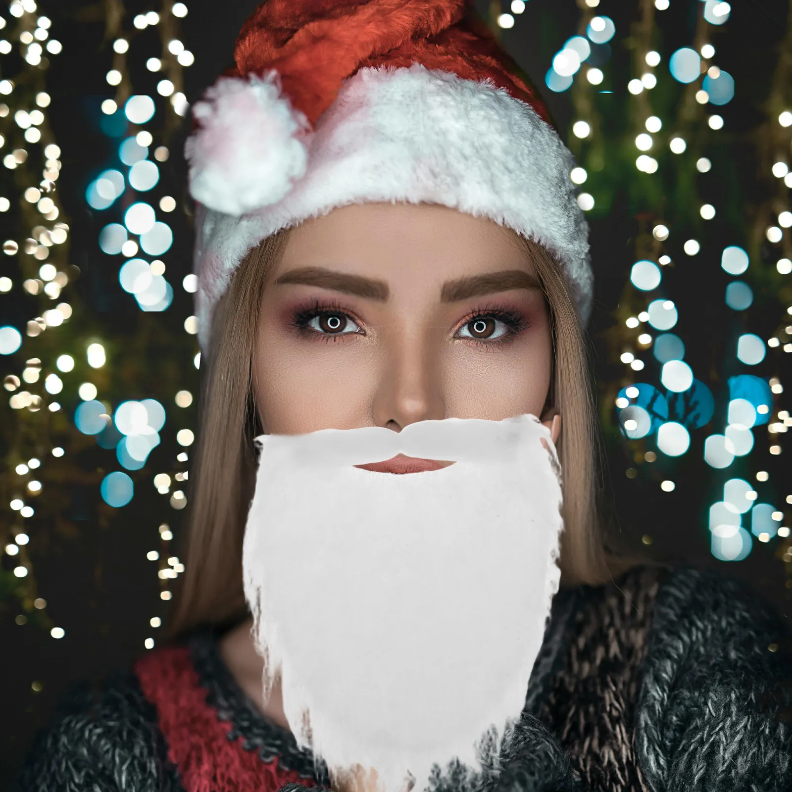 12Pcs Fake Beard Set White Realistic Santa Claus Costume Beards Men Mustache Accessories Halloween Christmas Party Cosplay Props
12Pcs Fake Beard Set White Realistic Santa Claus Costume Beards Men Mustache Accessories Halloween Christmas Party Cosplay Props