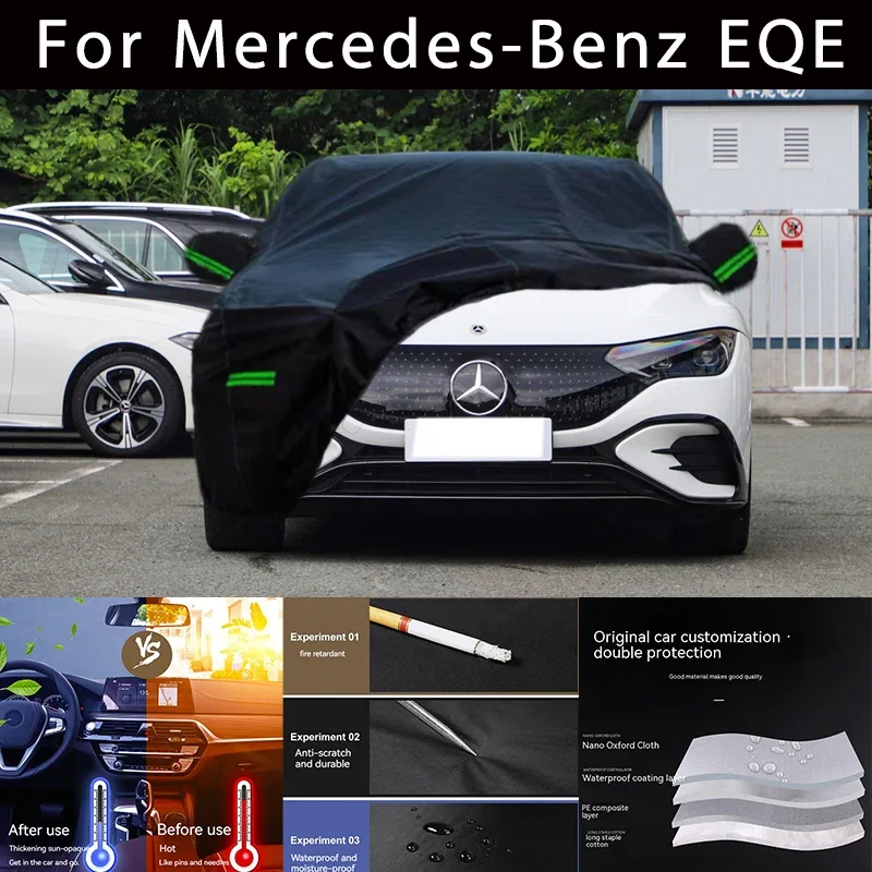 For Mercedes-Benz EQE Outdoor Protection Full Car Covers Snow Cover Sunshade Waterproof Dustproof Exterior Car accessories
For Mercedes-Benz EQE Outdoor Protection Full Car Covers Snow Cover Sunshade Waterproof Dustproof Exterior Car accessories