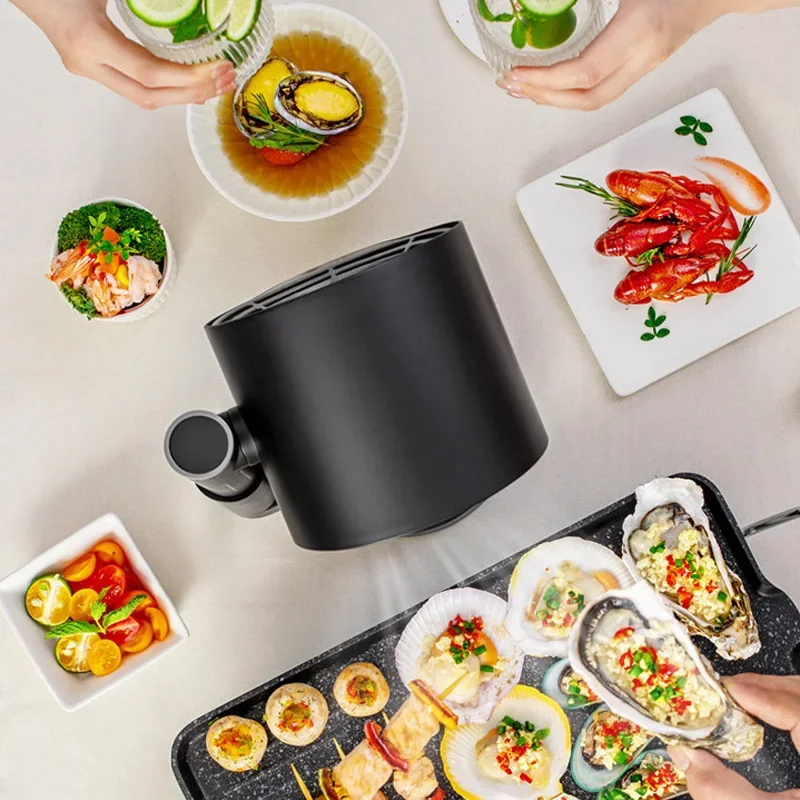 Compact Countertop Range Hood, 220V, Portable, 3-Speed Settings, High Suction, Movable and Portable Range Hood, Low-Noise Exhaus
Compact Countertop Range Hood, 220V, Portable, 3-Speed Settings, High Suction, Movable and Portable Range Hood, Low-Noise Exhaus