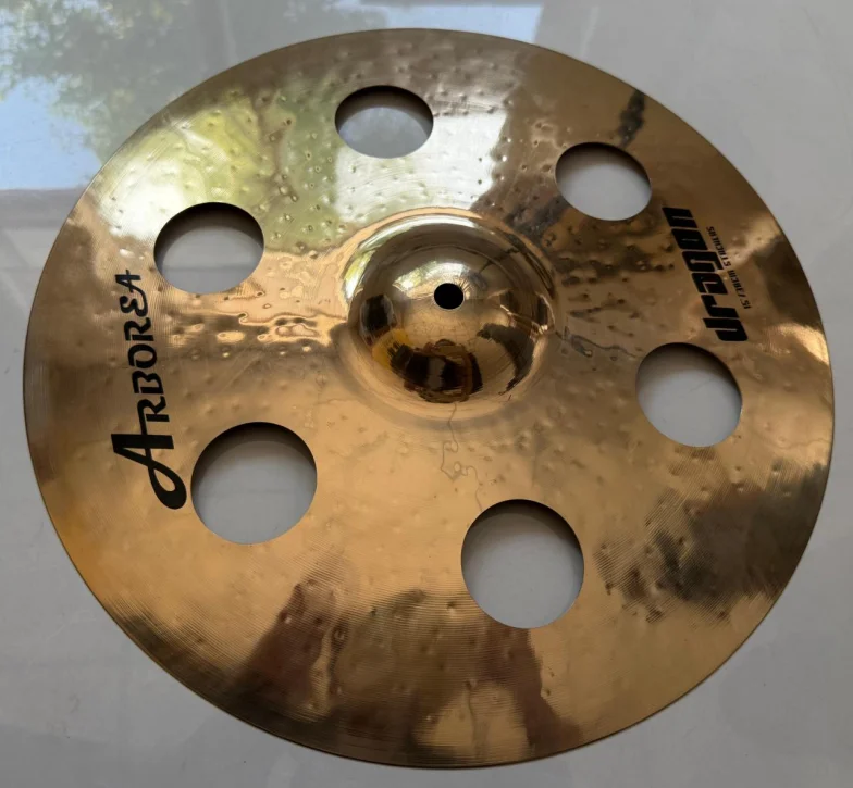 Arborea 14"-16" Stracker Dragon Series Professional Bronze Alloy Effect Ozone Cymbal for Drum Set
Arborea 14"-16" Stracker Dragon Series Professional Bronze Alloy Effect Ozone Cymbal for Drum Set