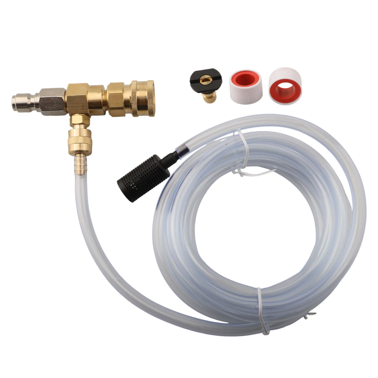 Pressure Washer Connector Soap Tape Washer Power Quick Connector Regulating Valve 2 To 5 GPM 3/8inch Downstream
Pressure Washer Connector Soap Tape Washer Power Quick Connector Regulating Valve 2 To 5 GPM 3/8inch Downstream