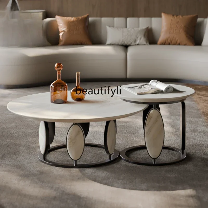 Great discounts Modern designer, high-end villa large flat floor, Italian light luxury marble coffee table
Great discounts Modern designer, high-end villa large flat floor, Italian light luxury marble coffee table