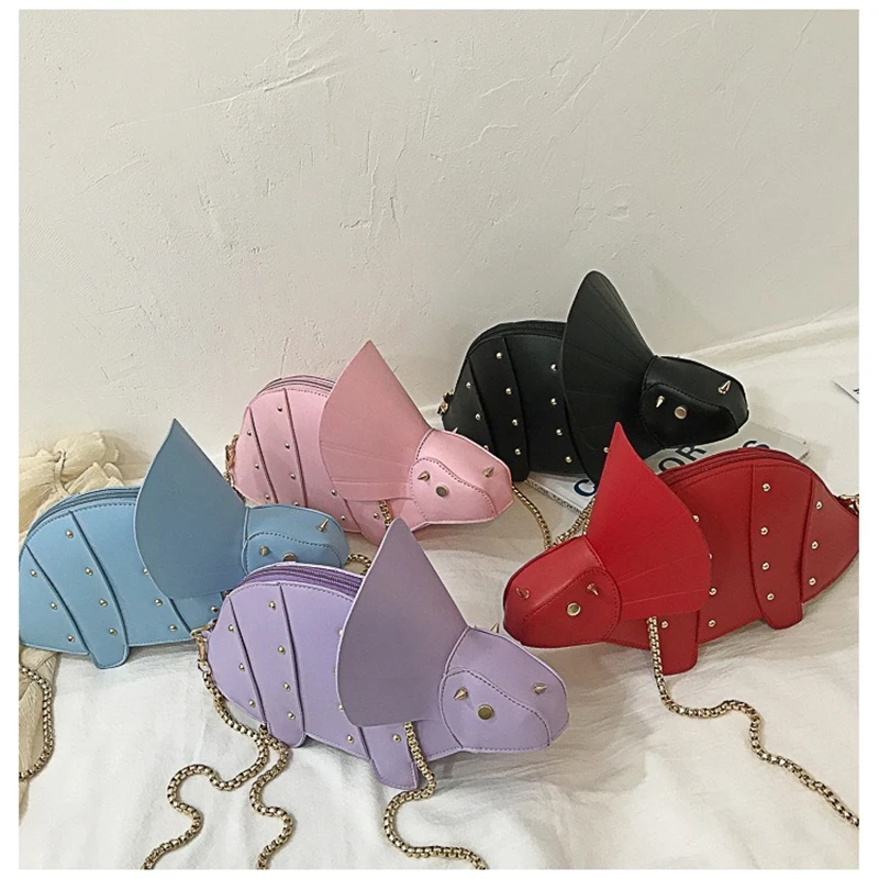 Women Fashion Dinosaur Shape PU Leather Rivet Chain Crossbody Shoulder Bag Girls Lady Messenger Bags Mini Clutch Shopping Tote
Women Fashion Dinosaur Shape PU Leather Rivet Chain Crossbody Shoulder Bag Girls Lady Messenger Bags Mini Clutch Shopping Tote