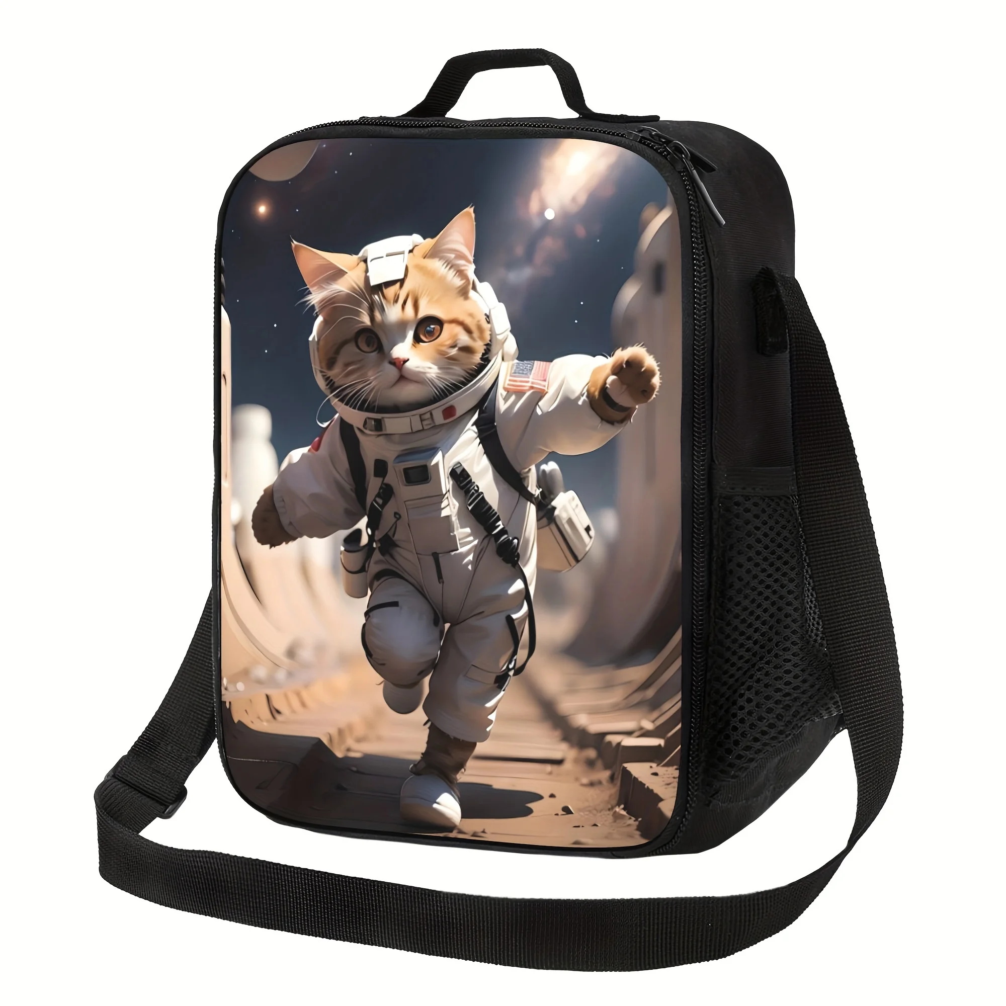 Lunar Cat Insulated Lunch Bag - Reusable, Portable Cooler for Camping, Picnics & Beach Outings - Ideal for Home, Office
Lunar Cat Insulated Lunch Bag - Reusable, Portable Cooler for Camping, Picnics & Beach Outings - Ideal for Home, Office