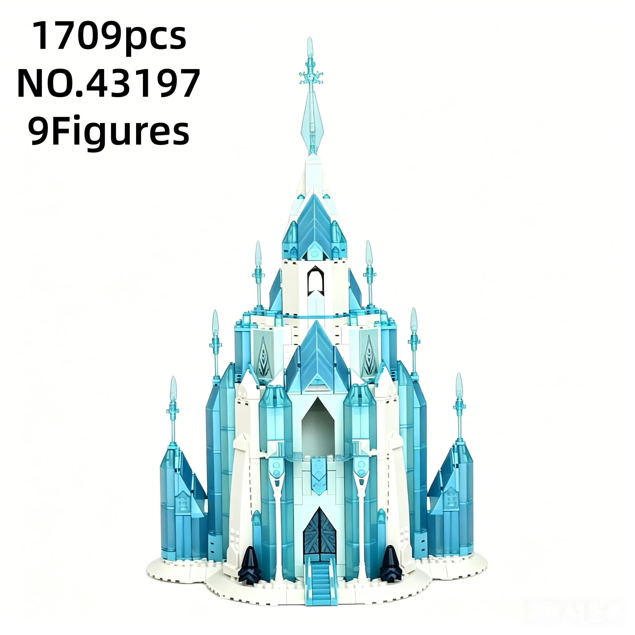 1709pcs Ice Castle Building Blocks Set, Model 43197, Home Decor Ornament, Festival & Christmas Gift
1709pcs Ice Castle Building Blocks Set, Model 43197, Home Decor Ornament, Festival & Christmas Gift