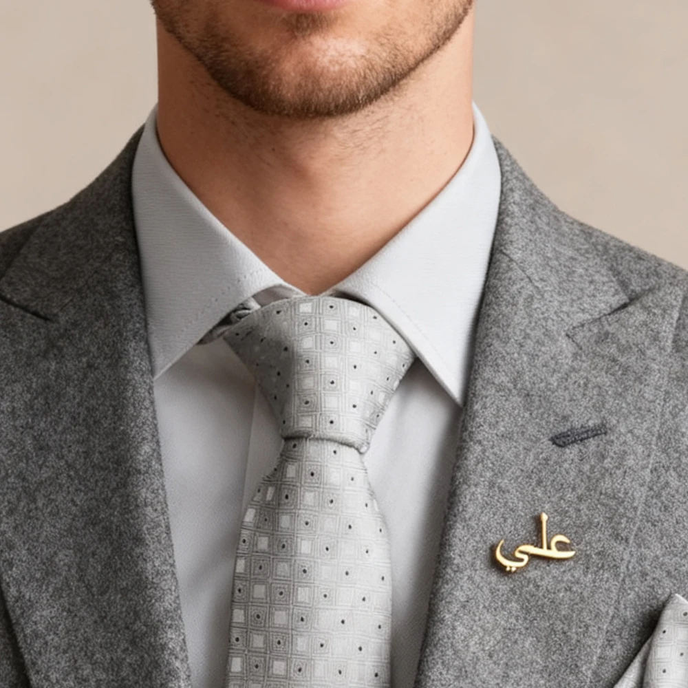 Custom Arabic Name Brooch Men Women Suits Bag package Pin Badges Customized Logo Pins Stainless Steel Jewelry Personalized Gifts
Custom Arabic Name Brooch Men Women Suits Bag package Pin Badges Customized Logo Pins Stainless Steel Jewelry Personalized Gifts