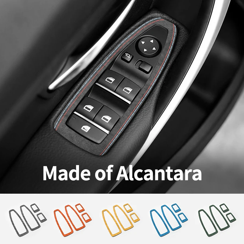 For BMW F20 F21 F30 F34 Door Window Switch Lifter Panel Frame Trim Sticker Car Interior Tuning Accessories Made of Alcantara
For BMW F20 F21 F30 F34 Door Window Switch Lifter Panel Frame Trim Sticker Car Interior Tuning Accessories Made of Alcantara