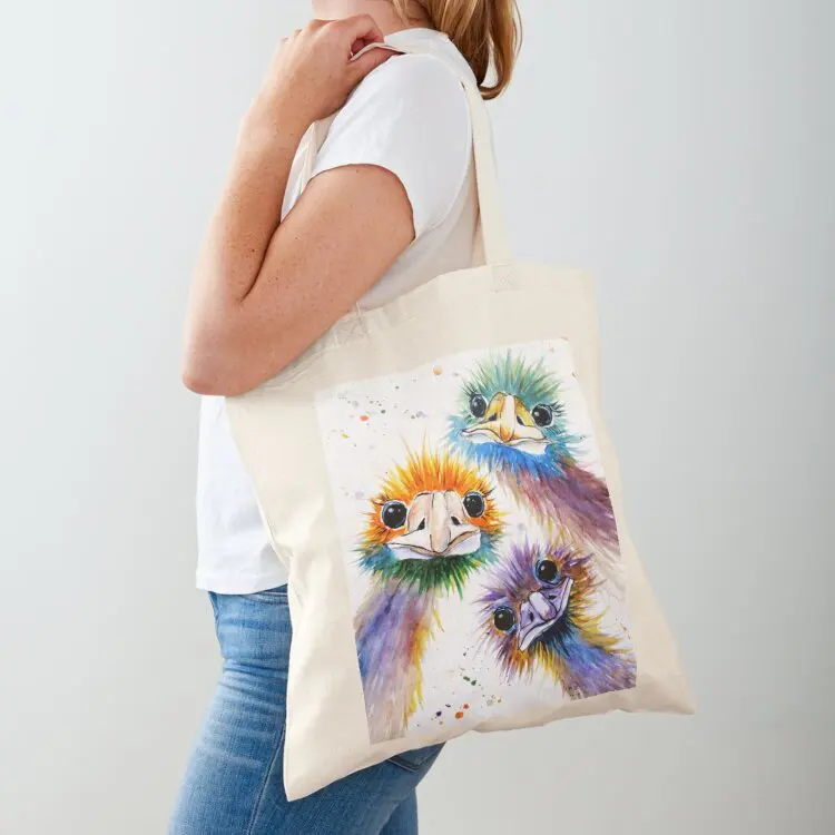 Funky Emu Bird Trio Tote Bag Women's bags Beach bag Big bag women canvas shopping
Funky Emu Bird Trio Tote Bag Women's bags Beach bag Big bag women canvas shopping