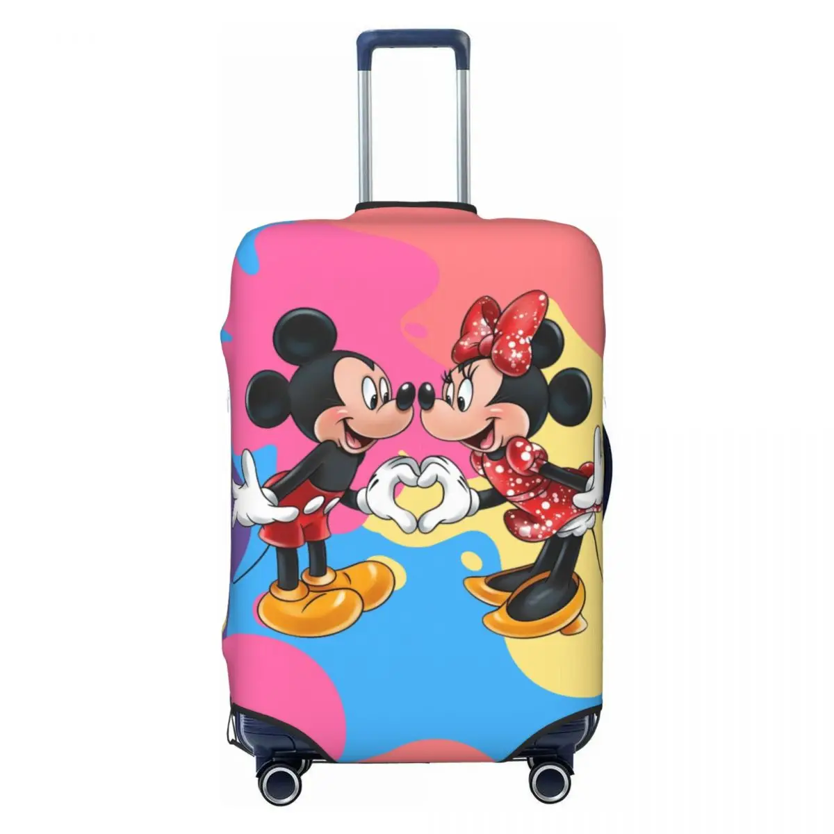 Изготовленный на заказ чехол для багажа с милой сценой, заполненной любовью, защитные чехлы для чемодана, костюм для 18-32 дюймов 
Изготовленный на заказ чехол для багажа с милой сценой, заполненной любовью, защитные чехлы для чемодана, костюм для 18-32 дюймов