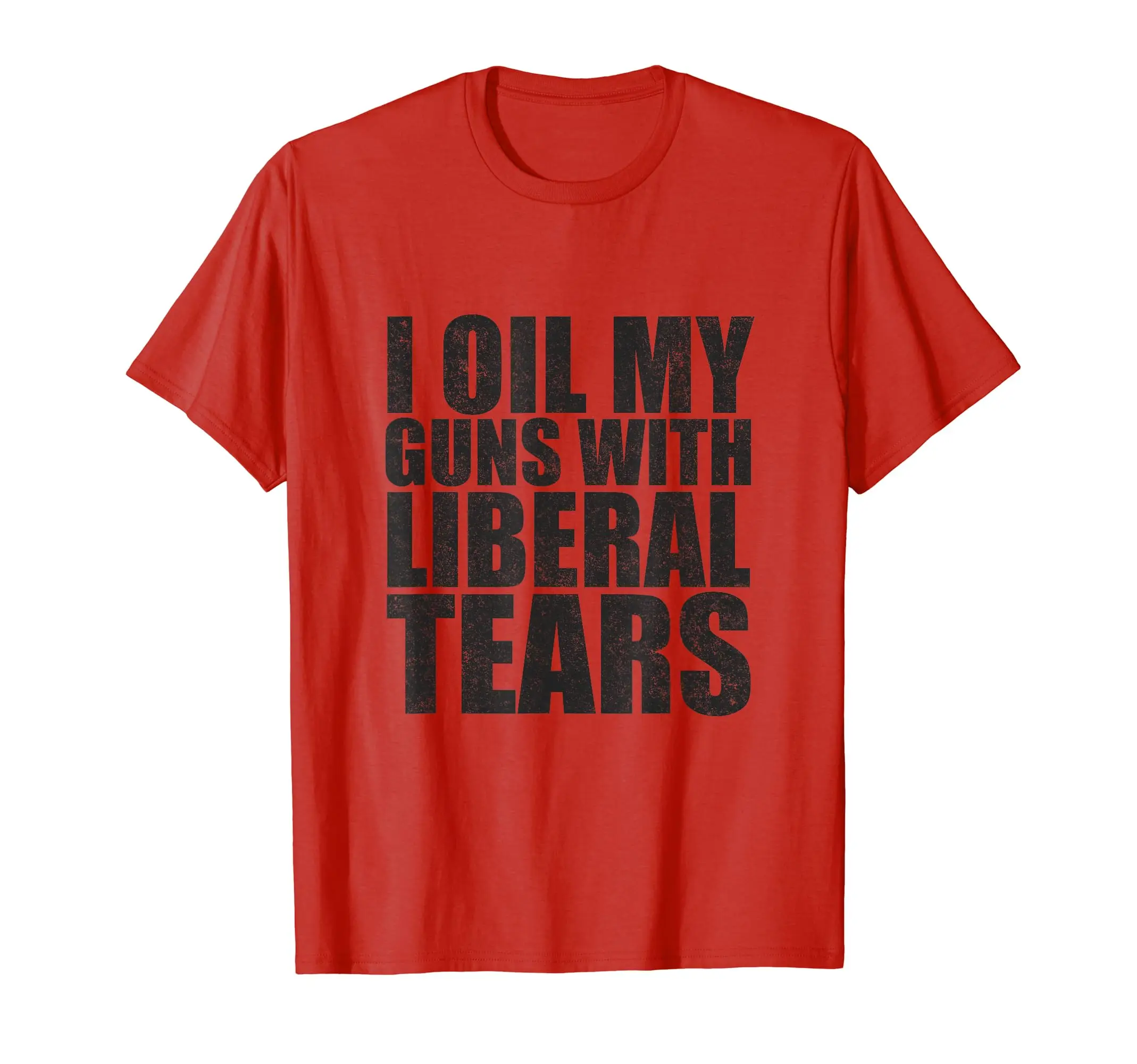 Funny T-Shirt I Oil My Guns With Liberal Tears for Men Short Sleeve Cotton Daily Travel Summer Breathable Round Neck Sports
Funny T-Shirt I Oil My Guns With Liberal Tears for Men Short Sleeve Cotton Daily Travel Summer Breathable Round Neck Sports