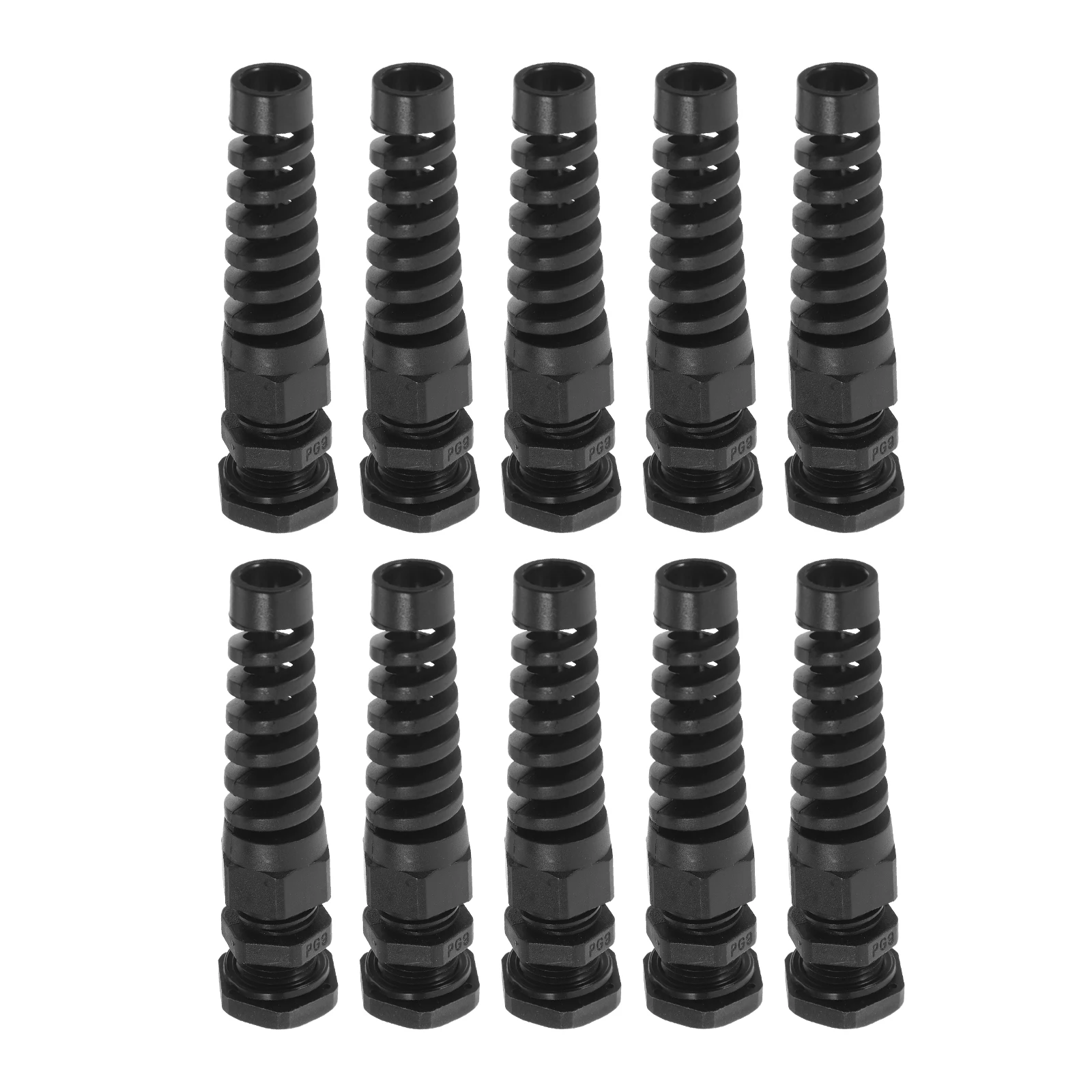 10Pcs Strain Relief Cord Connector Waterproof Nylon Cable Gland Adjustable Grip for Industrial Automation Automotive Marine 
10Pcs Strain Relief Cord Connector Waterproof Nylon Cable Gland Adjustable Grip for Industrial Automation Automotive Marine