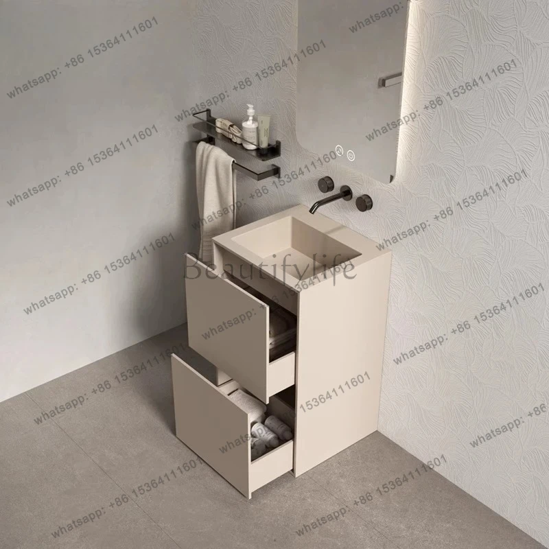 Artificial Stone Wash Basin Integrated Floor-to-ceiling Hotel Household Storage Square Column Basin
Artificial Stone Wash Basin Integrated Floor-to-ceiling Hotel Household Storage Square Column Basin