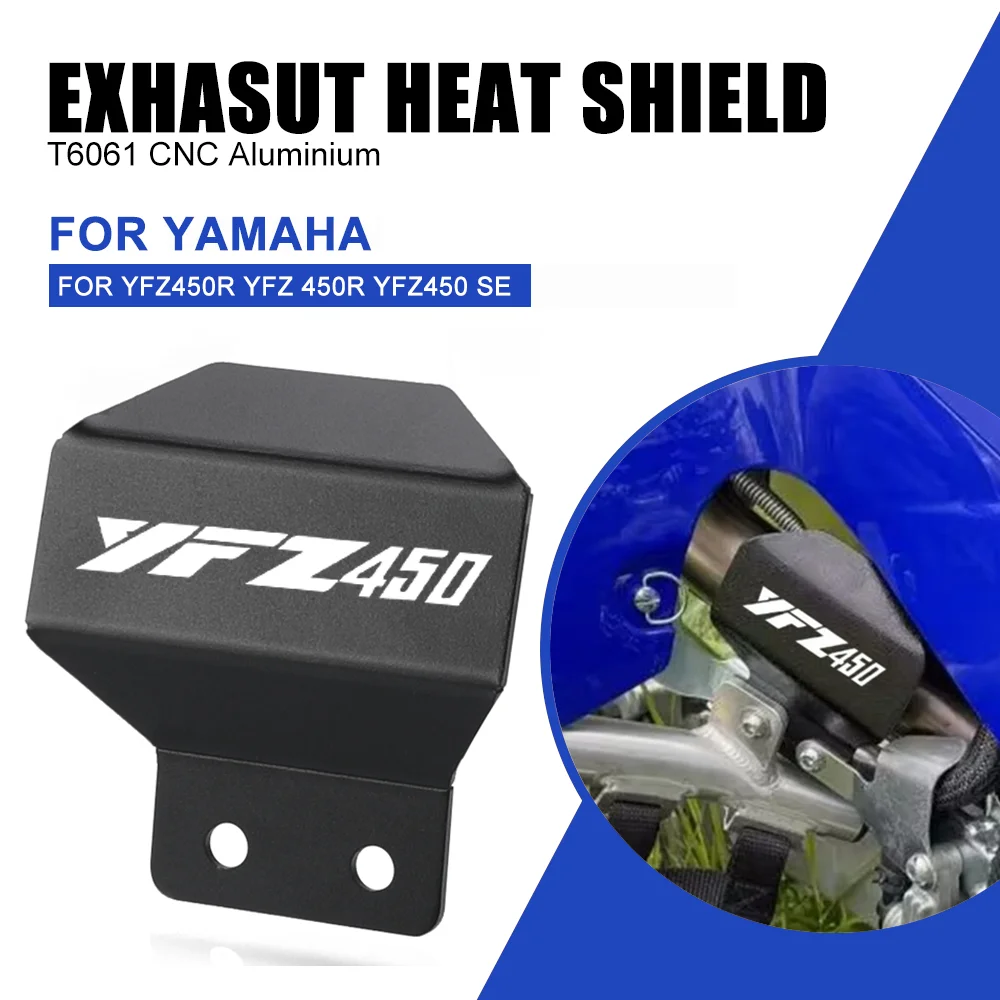 Motorcycle Exhasut Heat Shield Exhaust Pipe Protective Cover For Yamaha YFZ450R YFZ 450R YFZ450 SE 2014-2019 2020 2021 2022 2023
Motorcycle Exhasut Heat Shield Exhaust Pipe Protective Cover For Yamaha YFZ450R YFZ 450R YFZ450 SE 2014-2019 2020 2021 2022 2023