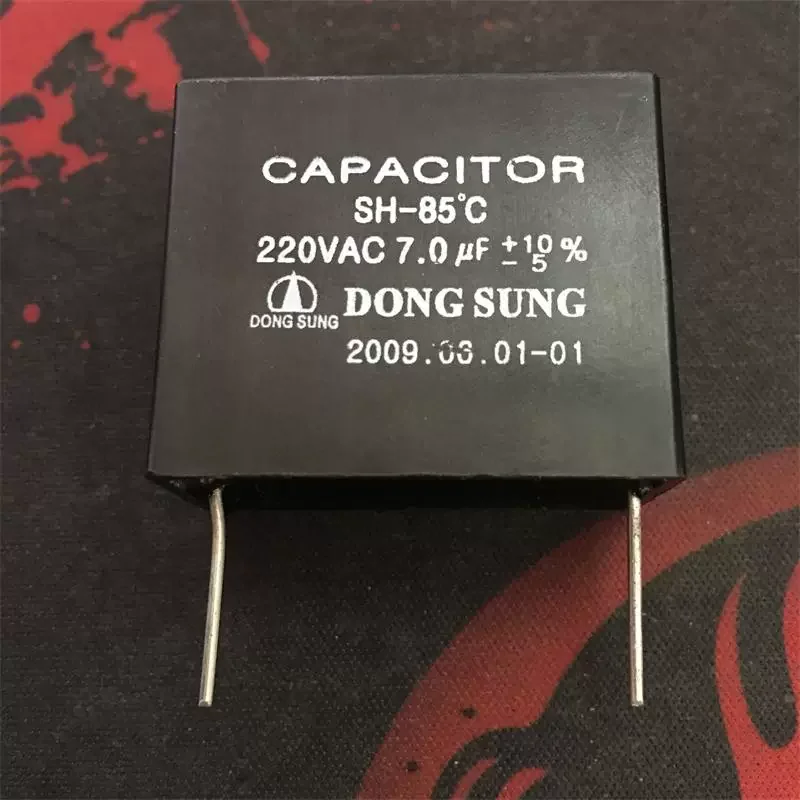 10-100pcs SH-85 ° C 7uF 220V AC inverter shutdown safety regulation high voltage capacitor 7.0uf220V
10-100pcs SH-85 ° C 7uF 220V AC inverter shutdown safety regulation high voltage capacitor 7.0uf220V