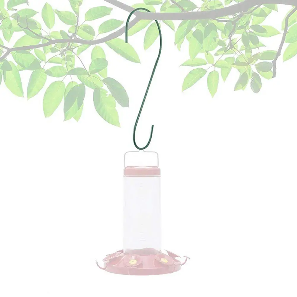 4 Pcs 12 Inch Metal S Hooks Green Plant Hanger Bird Feeder Hooks Outdoor Durable Iron Hanging Accessories Storage Tools
4 Pcs 12 Inch Metal S Hooks Green Plant Hanger Bird Feeder Hooks Outdoor Durable Iron Hanging Accessories Storage Tools
