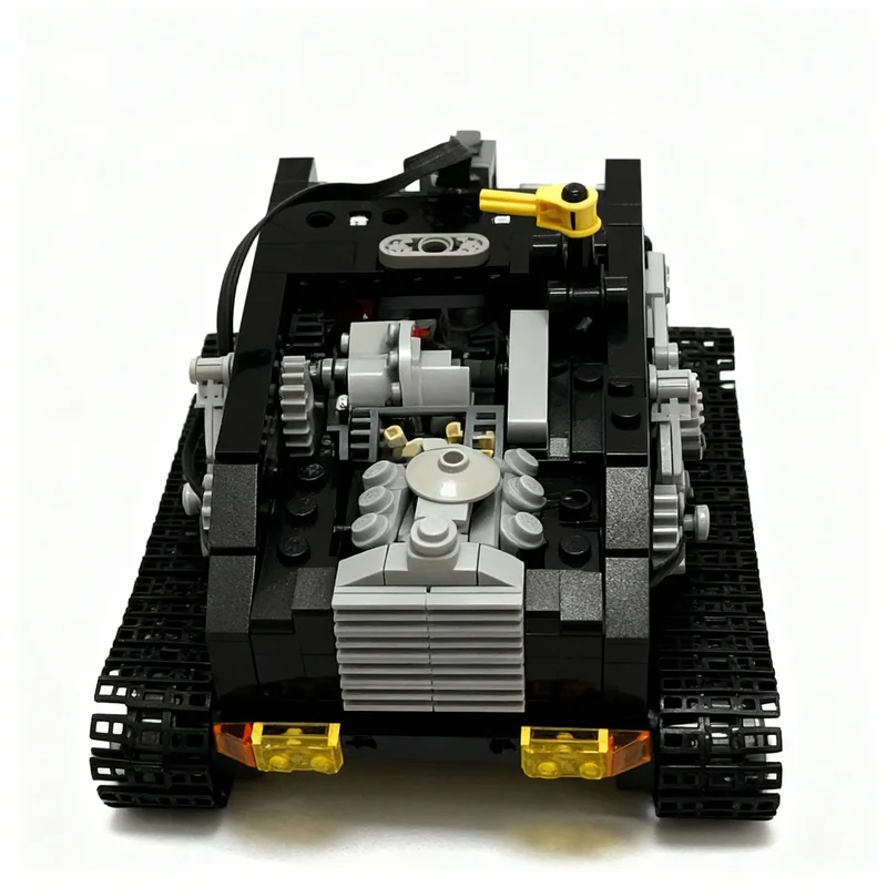 NEW 459PCS MOC Technology Mechanical Multiplexed Rover Model DIY Creative Building Blocks Display Birthday Gift Collectible Home