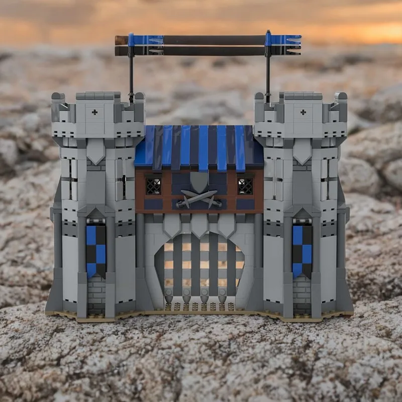 860PCS Moc The Gate of The Castle Building Blocks Educational Gift for Kids Creativity and Operational Ability Training
860PCS Moc The Gate of The Castle Building Blocks Educational Gift for Kids Creativity and Operational Ability Training