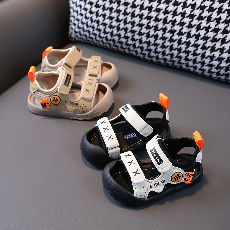 2023 Kids Baby Sports Beach Sandals Boys Girls Anti-kicking Sandals Summer Children's Soft Bottom Non-slip Toddler Shoes 1-3Y
2023 Kids Baby Sports Beach Sandals Boys Girls Anti-kicking Sandals Summer Children's Soft Bottom Non-slip Toddler Shoes 1-3Y