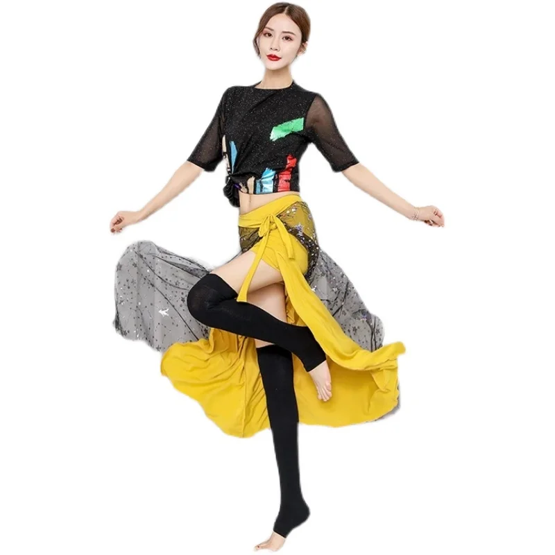 New Belly Dance Training Clothes Autumn and Winter Female Beginners Long Skirt suit Oriental Dance Dancer Clothes Bellydancing
New Belly Dance Training Clothes Autumn and Winter Female Beginners Long Skirt suit Oriental Dance Dancer Clothes Bellydancing