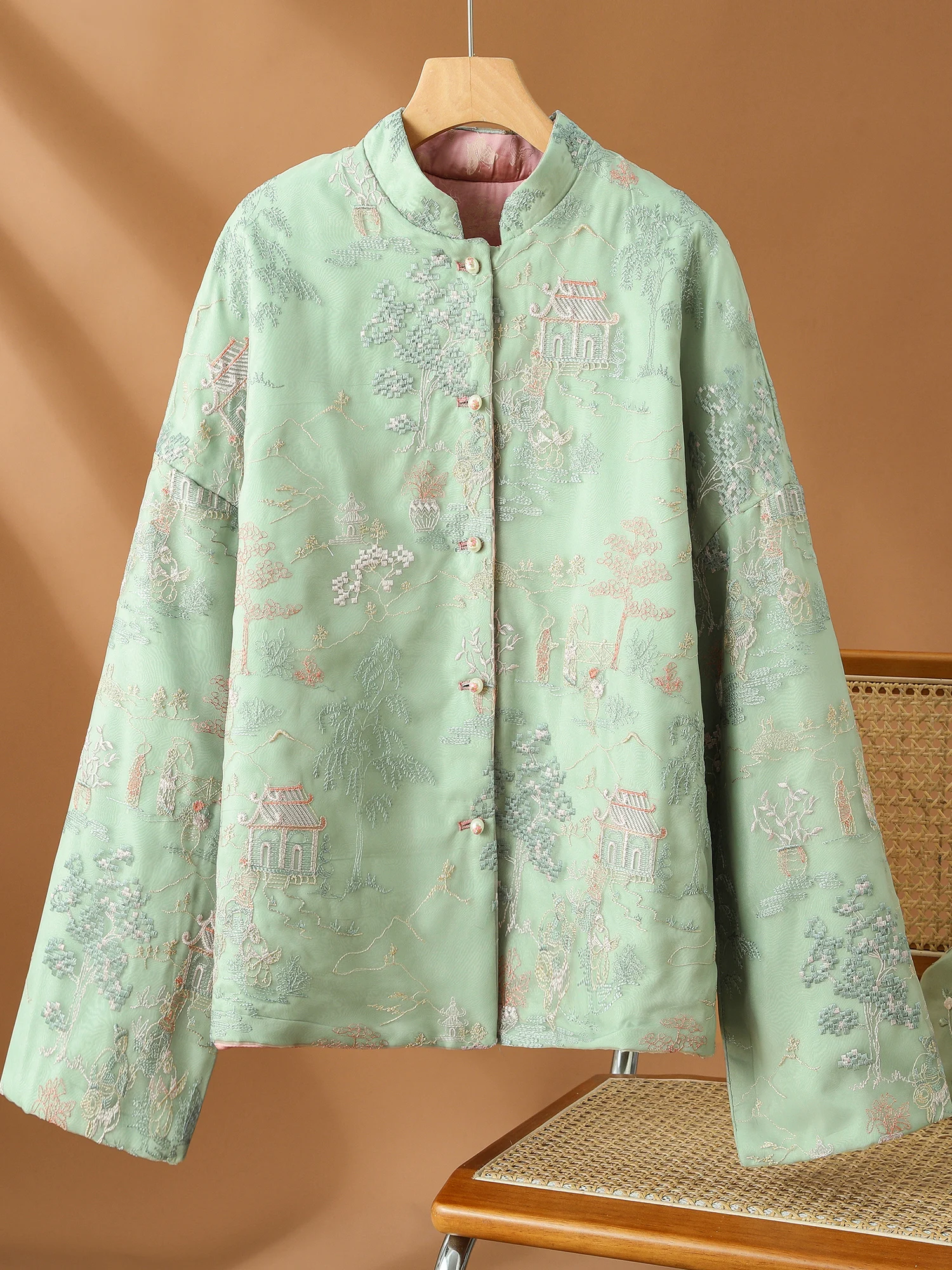 Новый китайский женский хлопковый топ с вышивкой на осень-зиму, шелковый топ с цветочным принтом, обрезанная этикетка, длинный свек, свободный крой
Новый китайский женский хлопковый топ с вышивкой на осень-зиму, шелковый топ с цветочным принтом, обрезанная этикетка, длинный свек, свободный крой