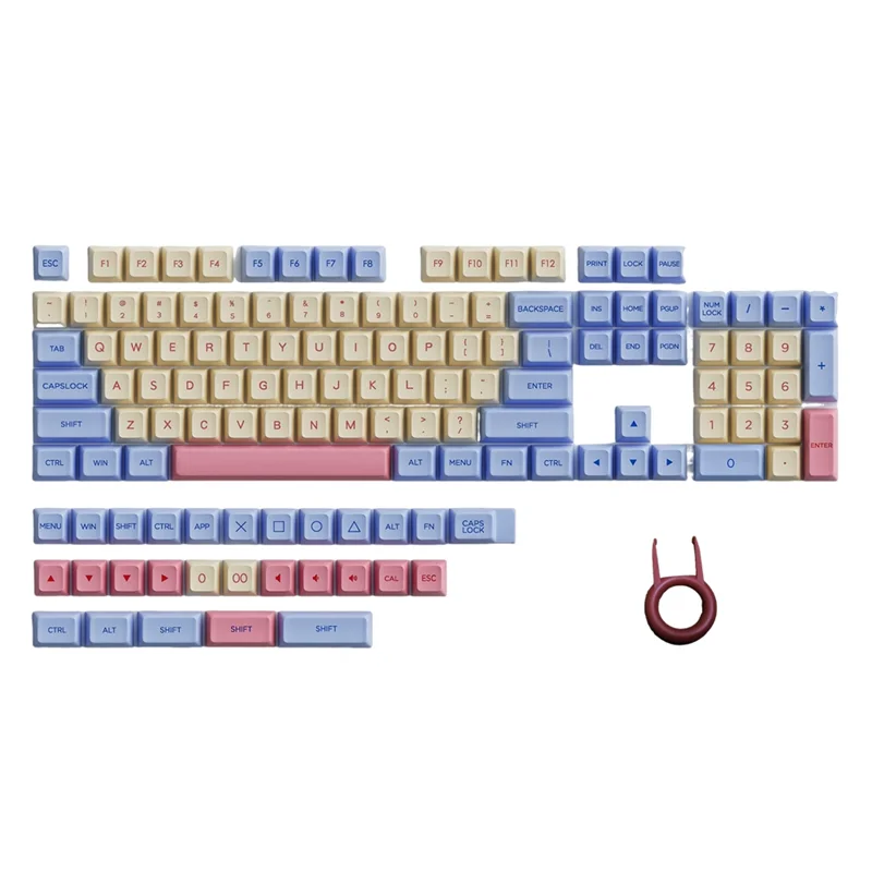 132 Keys PBT Keycaps Pink Cute Keycaps Dye-Sublimation Key Caps XDA Keycap Set For Mechanical Keyboard
132 Keys PBT Keycaps Pink Cute Keycaps Dye-Sublimation Key Caps XDA Keycap Set For Mechanical Keyboard