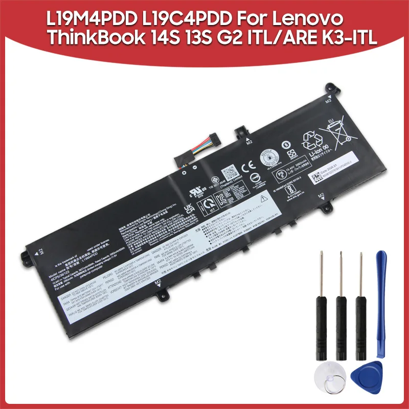 Replacement Battery L19M4PDD L19C4PDD For Lenovo ThinkBook 14S 13S G2 ITL/ARE K3-ITL 3627mAh 56Wh 15.44V
Replacement Battery L19M4PDD L19C4PDD For Lenovo ThinkBook 14S 13S G2 ITL/ARE K3-ITL 3627mAh 56Wh 15.44V